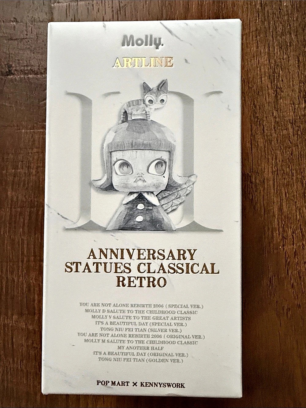 Molly Anniversary Statues Classical Retro Collectible Figure series